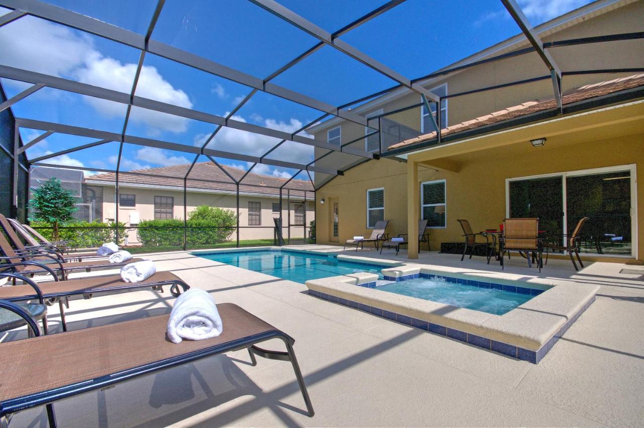 South Facing Pool Near Disney 5 Bed Luxury Kissimmee Exteriér fotografie